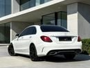 مرسيدس بنز C 200 AED 1,360 P.M | 0% DOWN PAYMENT | MERCEDES-BENZ C200 | 2020 | GCC SPECS