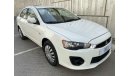 Mitsubishi Lancer 1.6L | EX|  GCC | EXCELLENT CONDITION | FREE 2 YEAR WARRANTY | FREE REGISTRATION | 1 YEAR FREE INSUR