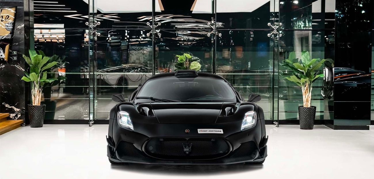 مازيراتي MC20 3.0 L Twin-Turbocharged V6 Engine