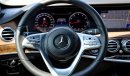 Mercedes-Benz S 560 L 4Matic AMG 2018 GCC 0km with  W/ 3 Years or 100K km Warranty @ Swiss auto