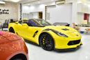 Chevrolet Corvette EXCELLENT DEAL for our Chevrolet Corvette C7 Grand Sport ( 2017 Model ) in Yellow Color GCC Specs