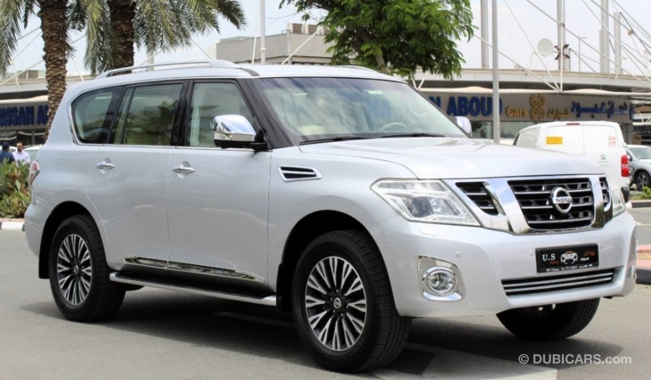 Nissan Patrol SE Platinum PLATINUM FULL OPTION 2017 GCC SINGLE OWNER WITH FULL AGENCY SERVICE HISTORY IN MINT COND