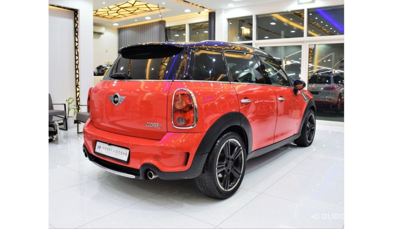 ميني كوبر إس كونتري مان EXCELLENT DEAL for our Mini Cooper S Countryman ALL4 ( 2012 Model! ) in Red Color! GCC Specs