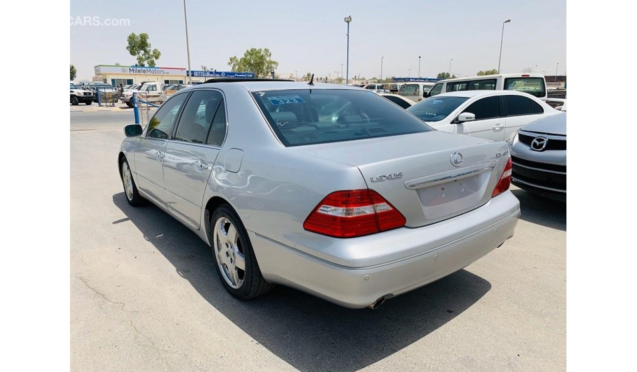 لكزس LS 430 LEXUS LS430 2005 SILVER HALF ULTRA