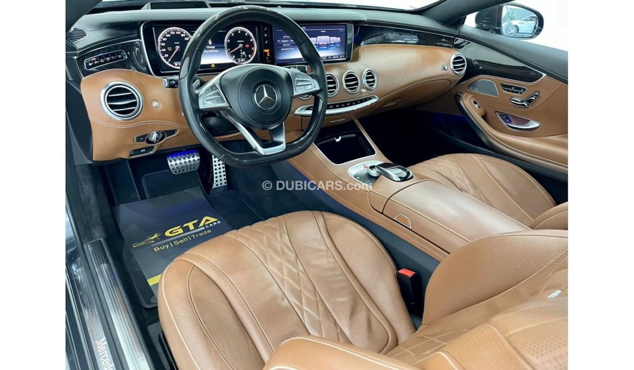 Mercedes-Benz S 500 Coupe 2016 Mercedes S500 4MATIC Coupe, Mercedes Warranty, Mercedes Service History, GCC