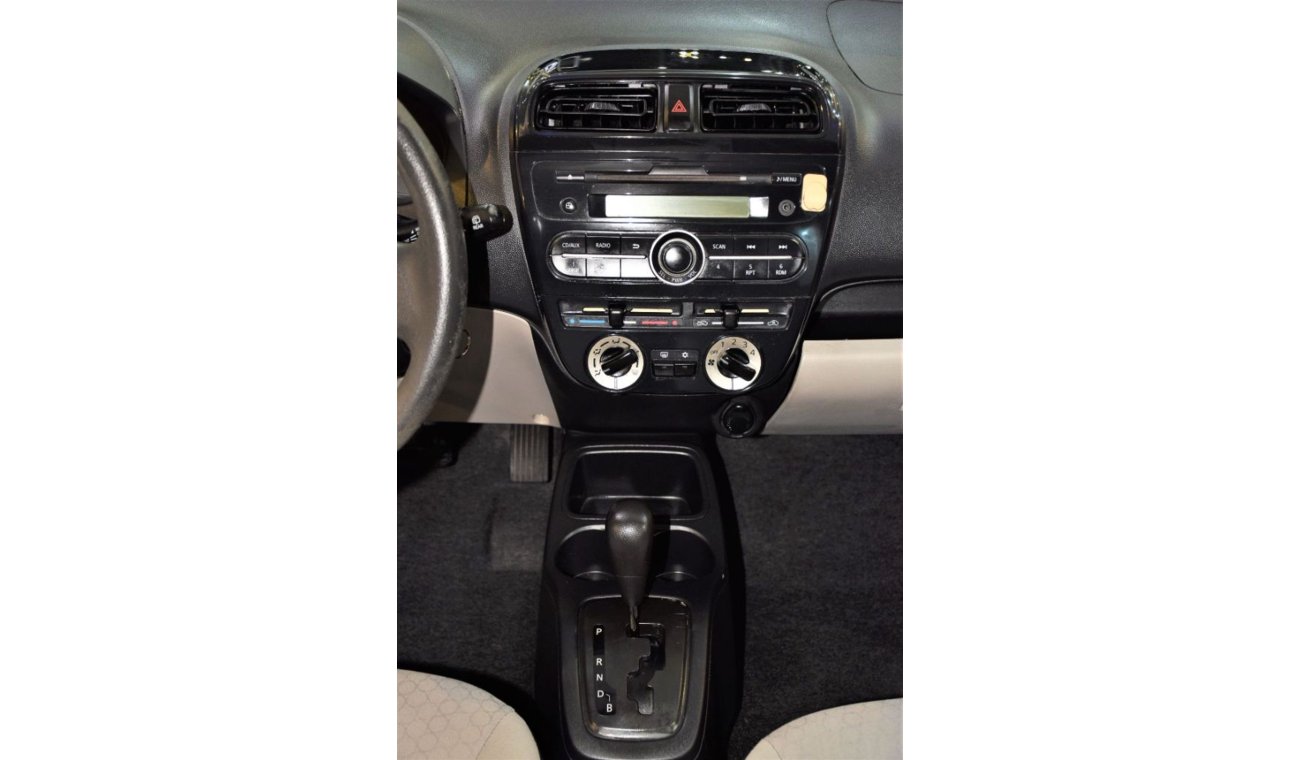 ميتسوبيشي ميراج AMAZING Mitsubishi Mirage 2014 Model!! in Green Color! GCC Specs