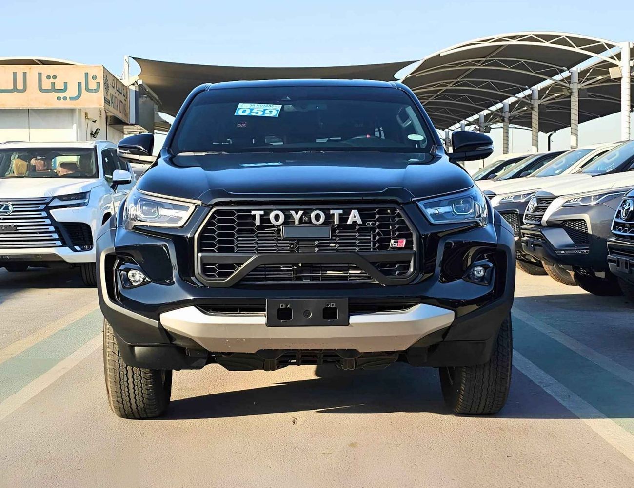 تويوتا هيلوكس GR SPORT REVO / 2.8L DIESEL / A/T / 360*CAMERA / FULL OPTION   (CODE # 69066)