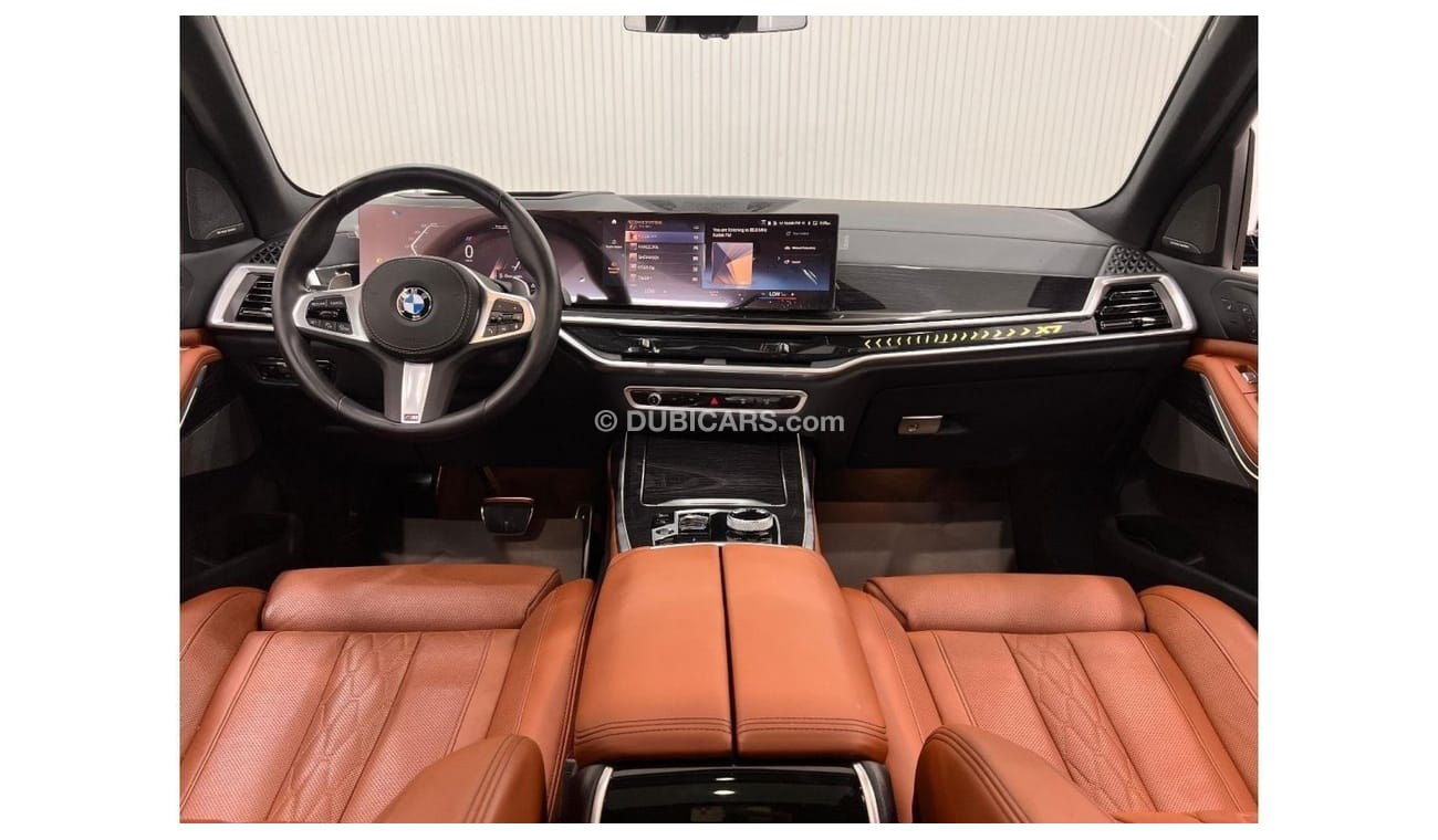 BMW X7 2023 BMW X7 xDrive40i M Sport, Nov 2027 BMW Warranty + Service Package, Very Low Kms, GCC
