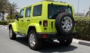 Jeep Wrangler Brand New 2016 SAHARA UNLIMITED 3.6L V6 GCC With 3 Yrs/60000 km AT the Dealer (Last Unit)