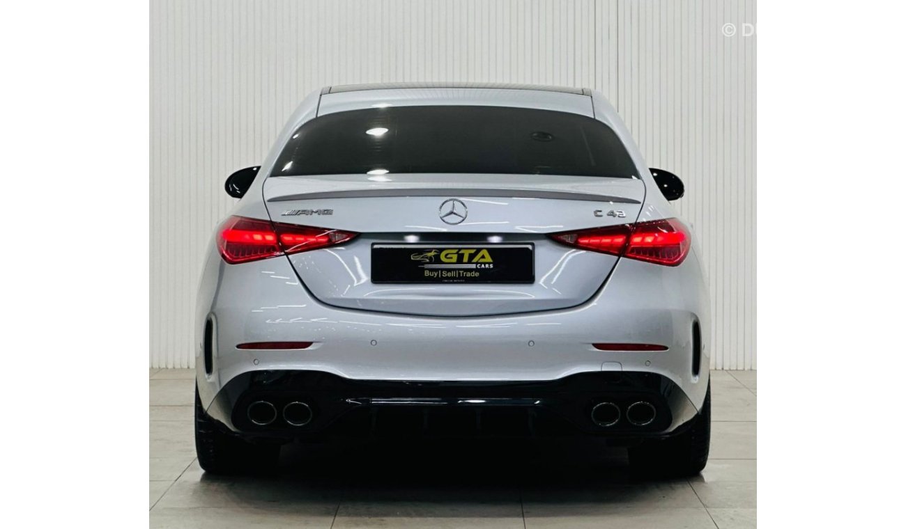 مرسيدس بنز C 43 AMG 2023 Mercedes  C 43 4MATIC, Agency Warranty, Full Service History, GCC