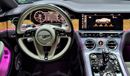 بنتلي كونتيننتال جي تي BENTLEY CONTINETIAL 2019 W12 GCC IN IMMACULATE CONDITION WITH ONLY 21K KM FOR 679K AED