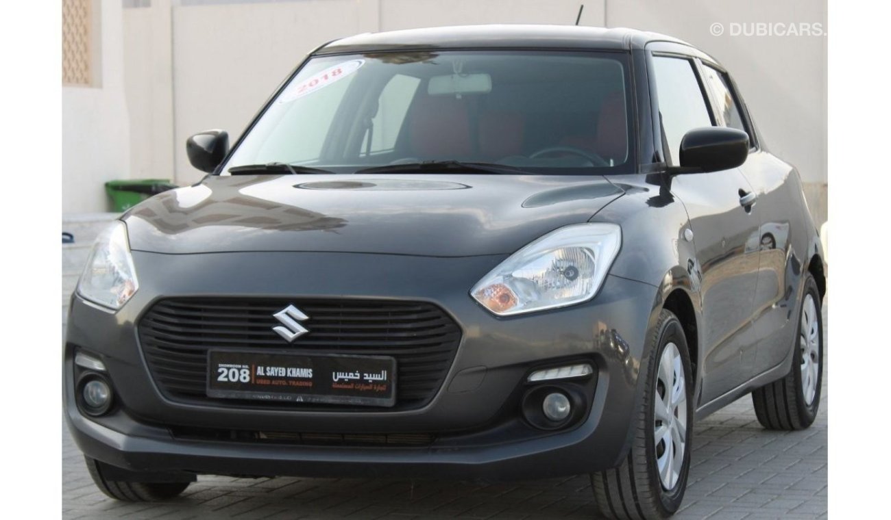 Suzuki Swift GL GL GL GL GL Suzuki Swift 2018 GCC, in agency condition, without paint, without accidents