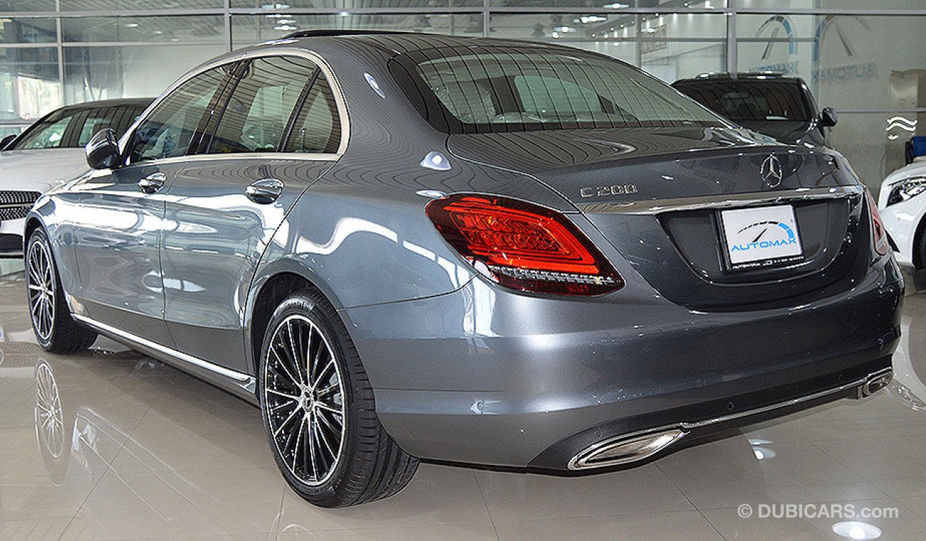 Mercedes-Benz C200 2019 AMG, Sedan, GCC, 0km with 2 Years Unlimited Mileage Warranty from Dealer