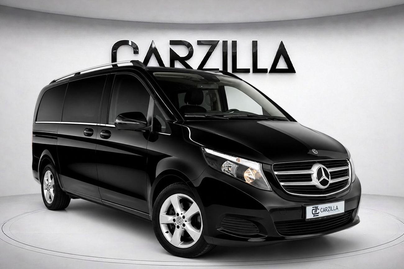 Mercedes Benz V 250 VKL Mercedes-Benz V250 2018 l Gargash l Premium Van l AED 1,852 P.M