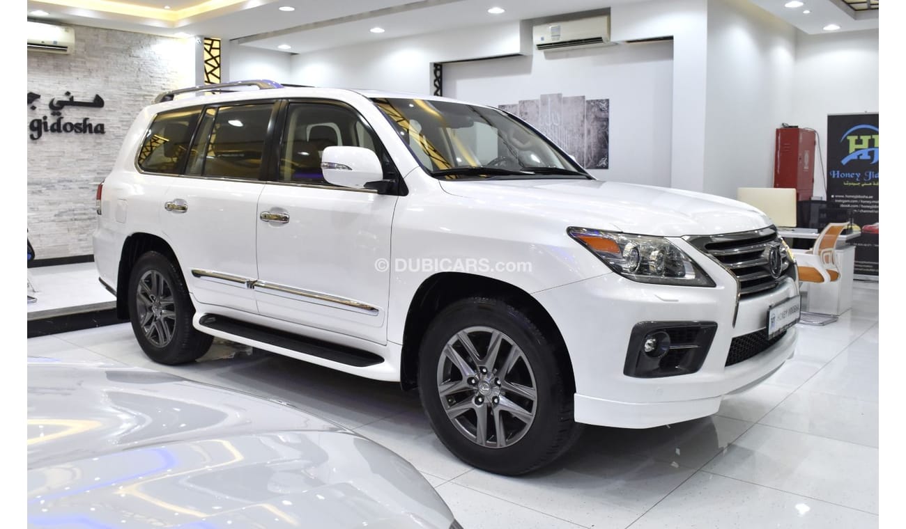 Lexus LX 570 EXCELLENT DEAL for our Lexus LX570 S ( 2014 Model ) in White Color GCC Specs