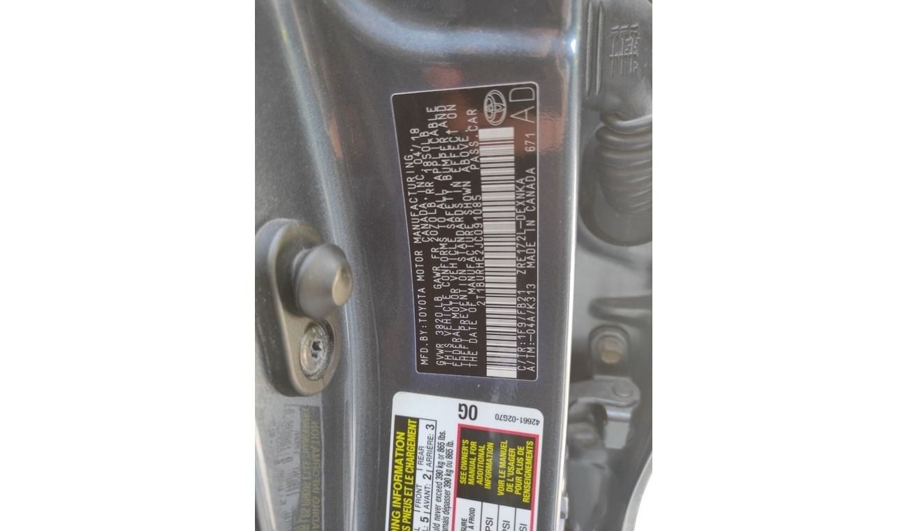 Toyota Corolla SE+ 2.0L Toyota Corolla 2018 V4 2.0 full automatic