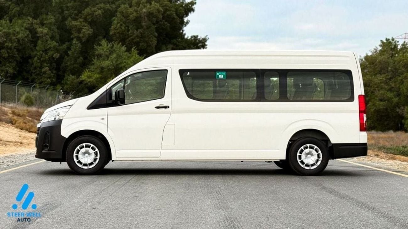 Toyota Hiace H300 GCC | Powerful 3.5L V6 Petrol | Smooth AT | 13-Seater Van | Built for Busi