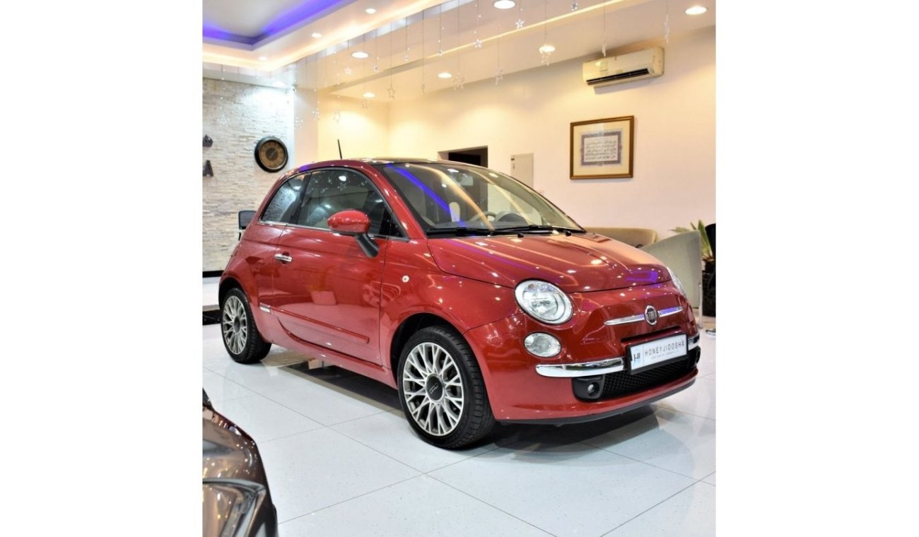 Fiat 500 ONLY 52,000KM!! FIAT 500 ( 2016 Model ) in Red Color! GCC Specs
