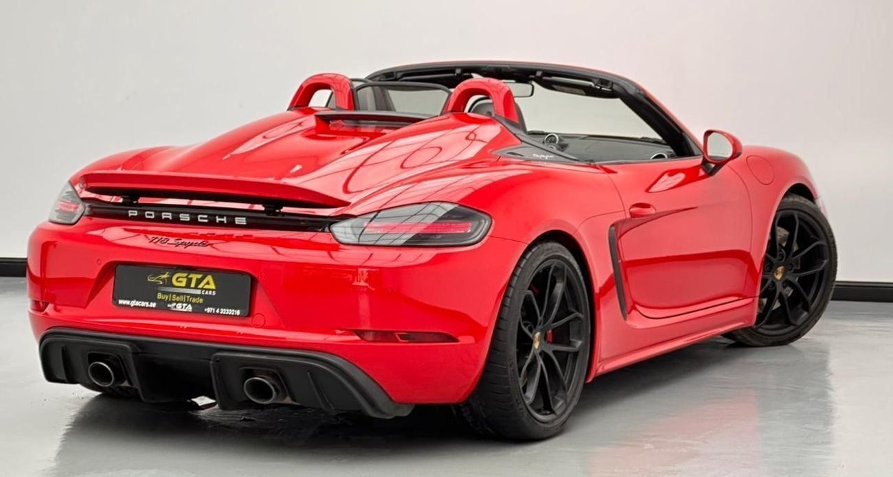 Porsche 718 Spyder 2020 Porsche 718 Spyder, 2028 Porsche Warranty, Porsche Full Service History, GCC