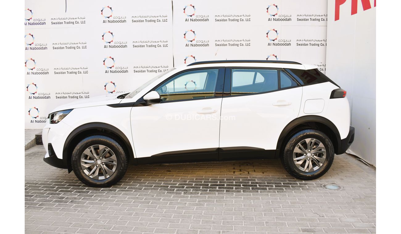 Peugeot 2008 AED 1119 PM | 1.6L ACTIVE 2022 GCC AGENCY WARRANTY UP TO 2026 OR 100K KM