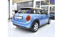 Mini Cooper EXCELLENT DEAL for our Mini Cooper ( 2015 Model ) in Blue Color GCC Specs