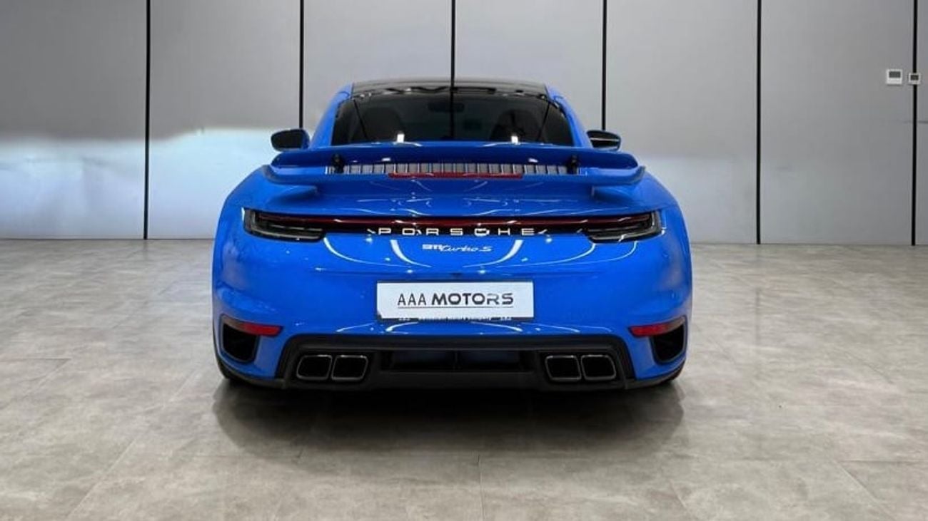 Porsche 911 TURBO S | GCC Specs | under warranty | Special Order | Fully Loaded