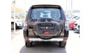 Mitsubishi Pajero GLS Mid ACCIDENTS FREE - GCC - PERFECT CONDITION INSIDE OUT - ENGINE 3800 CC