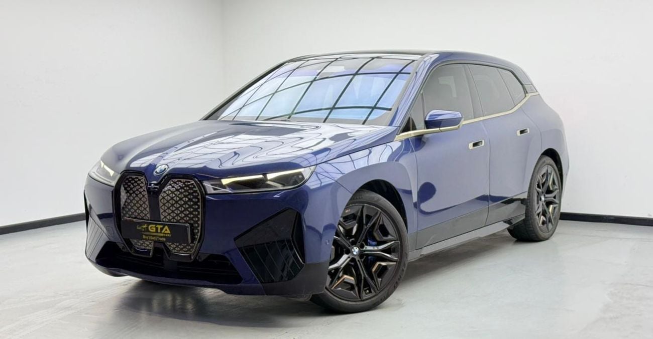 BMW iX 2023 BMW iX M60 E-Performance, BMW Warranty+Service Contract+Full Service History, GCC Specs.