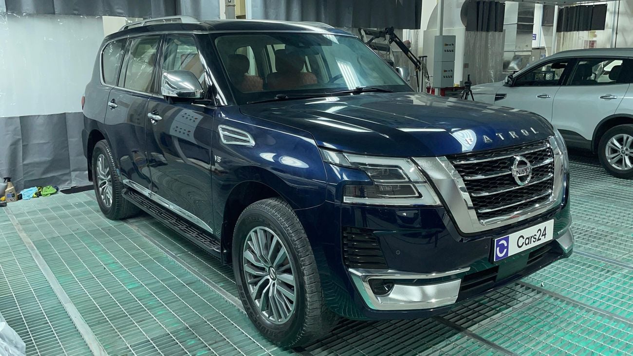 نيسان باترول 2021 SE PLATINUM CITY | AED 2371/Month | 0 DP | 30 Day Return | Warranty | Service History