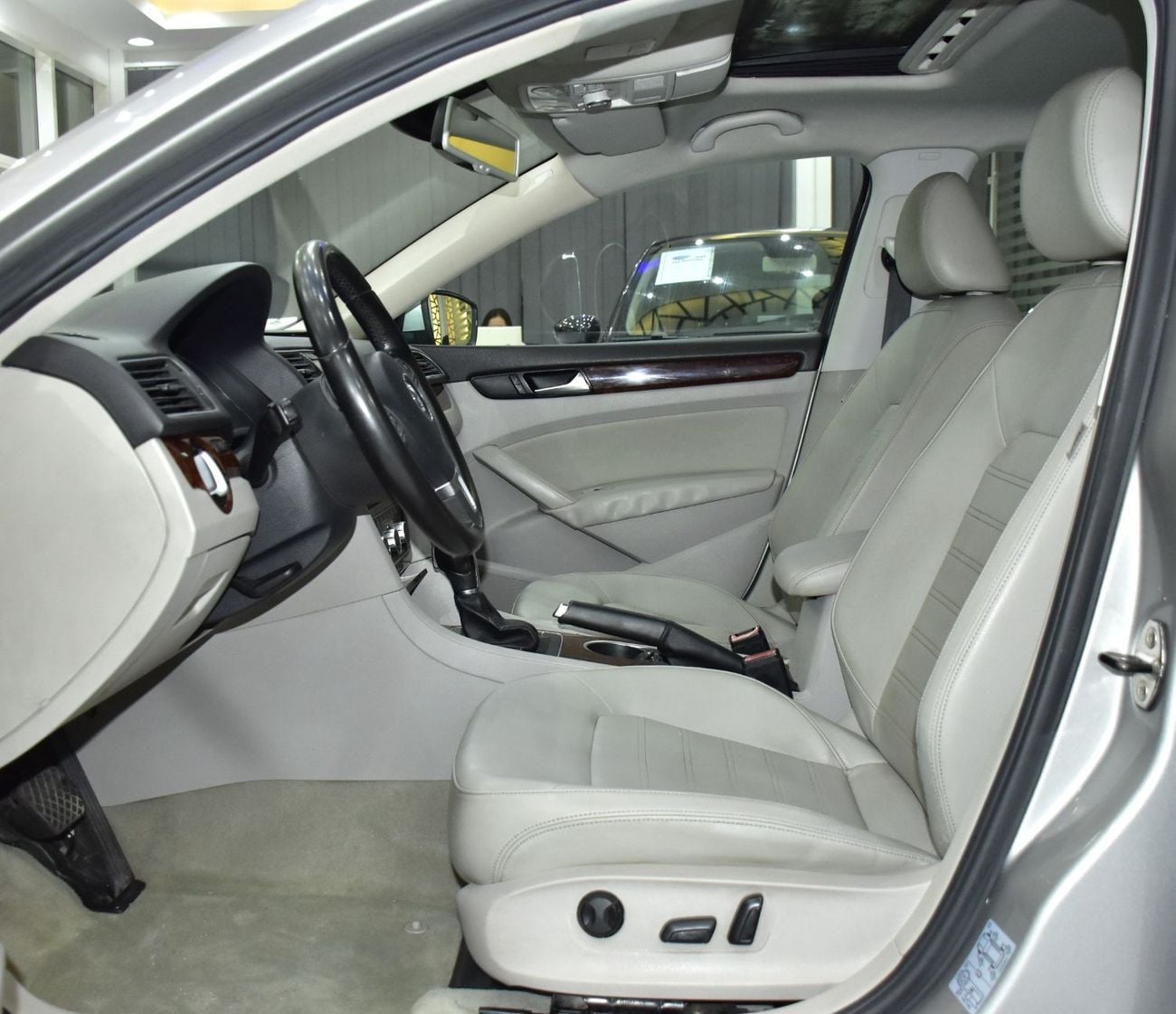 Volkswagen Passat EXCELLENT DEAL for our Volkswagen Passat ( 2013 Model ) in Silver Color GCC Specs