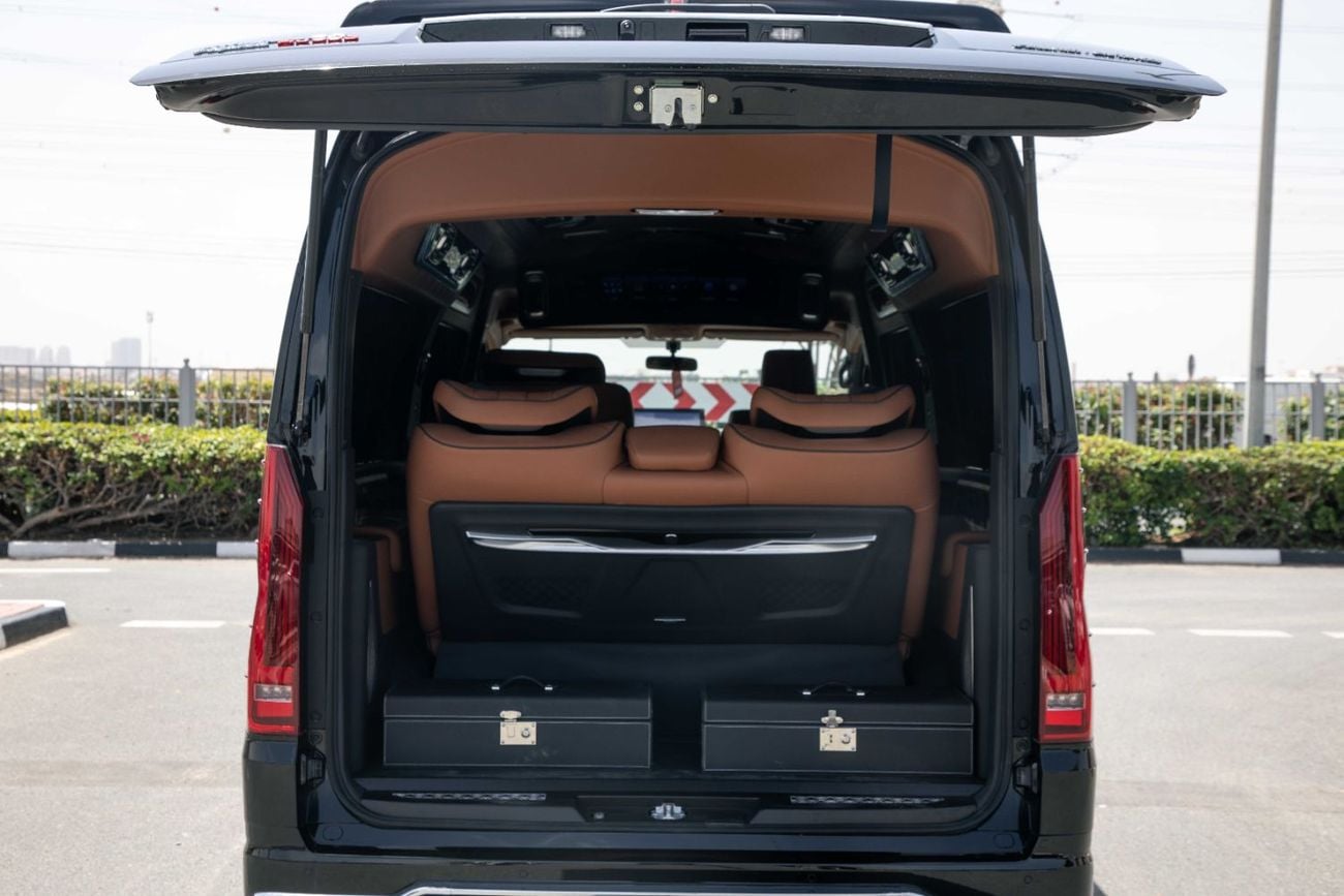 Toyota Hiace Alpha AL680 KMuller Edition 3.5L - Black Inside Brown | Export Only