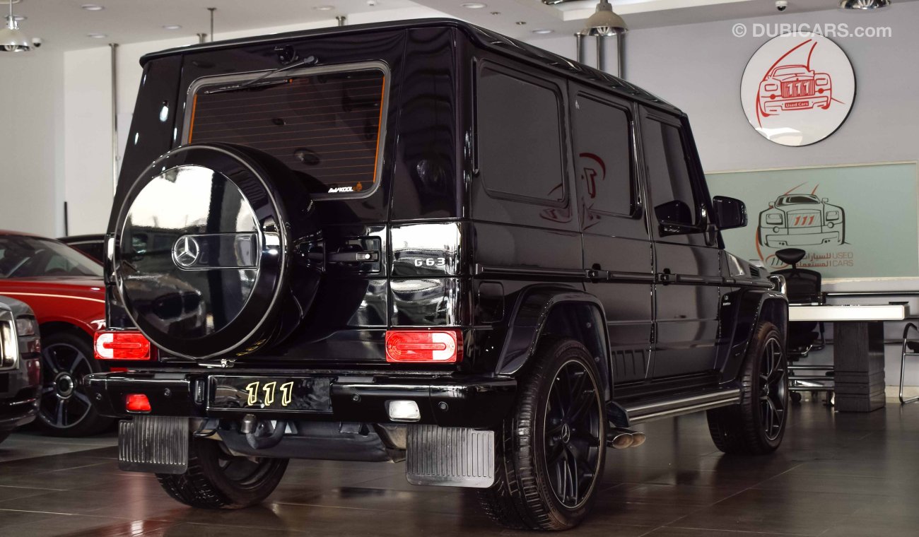 Mercedes-Benz G 63 AMG / GCC Specifications / 3 Years Warranty