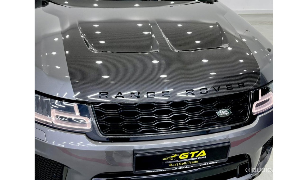 Land Rover Range Rover Sport 2018 Range Rover Sport SVR Full Carbon Fiber, October 2023 Range Rover Warranty-Service History, GCC