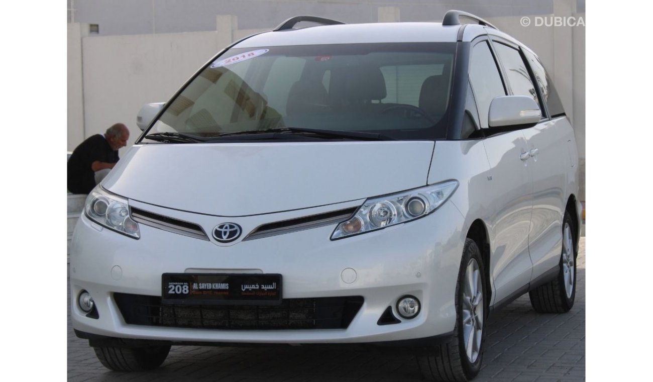 Toyota Previa SE SE Toyota Previa 2018 GCC in excellent condition, full option, without accidents