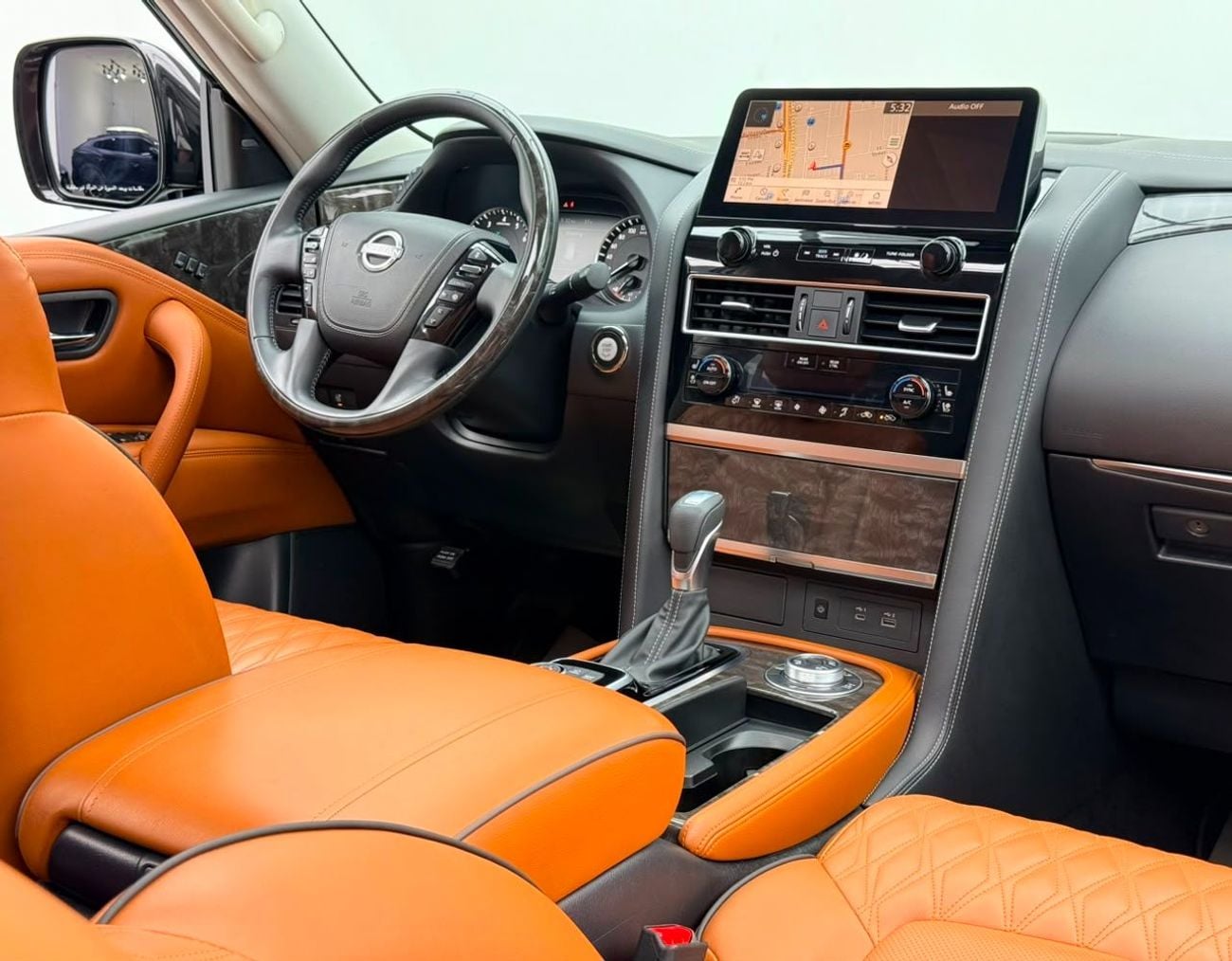 نيسان باترول 2022 Nissan Patrol LE Platinum, 12/2027 Nissan Warranty, Full Nissan Service History, GCC