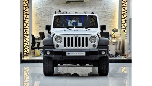 Jeep Wrangler EXCELLENT DEAL for our Jeep Wrangler Unlimited Sport ( 2016 Model ) in White Color GCC Specs