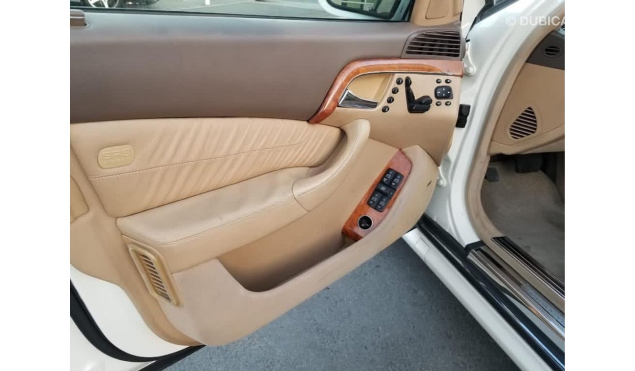 مرسيدس بنز S 350 موديل 2005 خليجي فل مواصفات فتحه سقف وطاولات لارج