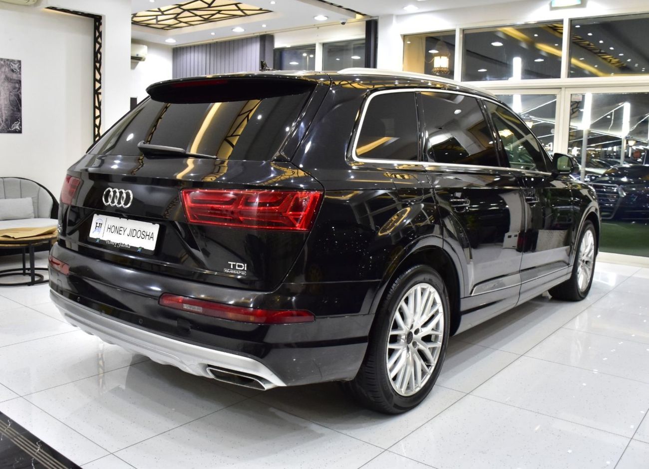 Audi Q7 EXCELLENT DEAL for our Audi Q7 TDi QUATTRO ( 2016 Model ) in Black Color European Specs