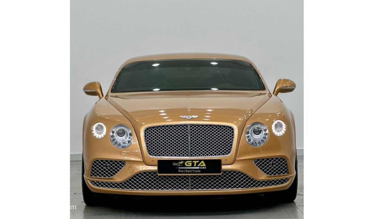 بنتلي كونتيننتال جي تي 2016 Bentley Continental GT, Full Service History, Warranty, GCC