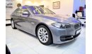 بي أم دبليو 535i Production Date March 2016,Agency Warranty Service until 26/09/2021! BMW 535i 2016 Model GCC Specs