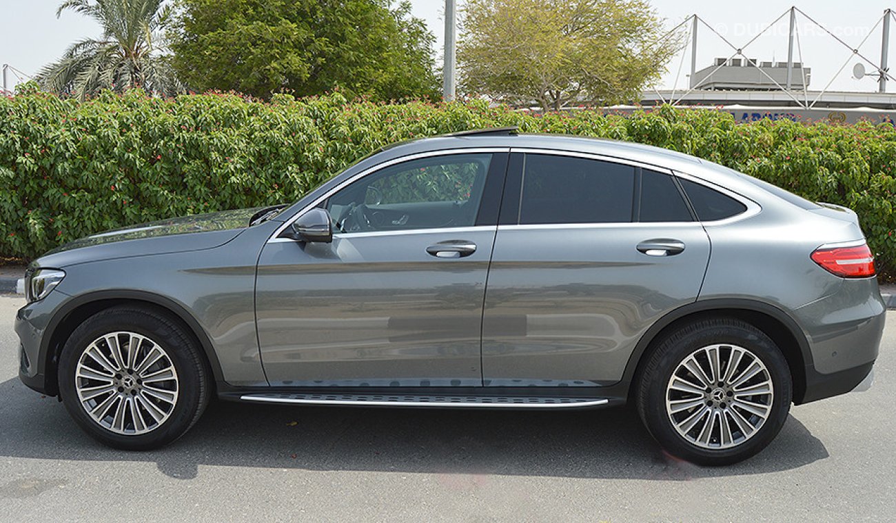 مرسيدس بنز GLC 300 Coupe 2019, 2.0L 4Matic GCC, 0km with 2 Years Unlimited Mileage Warranty