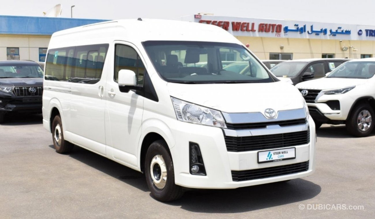 تويوتا هاياس GL هاي روف كوميتور GL هاي روف كوميتور 2022 | HIGH ROOF EXECUTIVE SEATER BUS GL V6 - GCC SPECS EXPORT