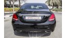 Mercedes-Benz C200 GCC MERCEDES BENZ C200 -2015- ZERO DOWN PAYMENT - 2145 AED/MONTHLY -EXTENDED WARRANTY FROM GARGASH