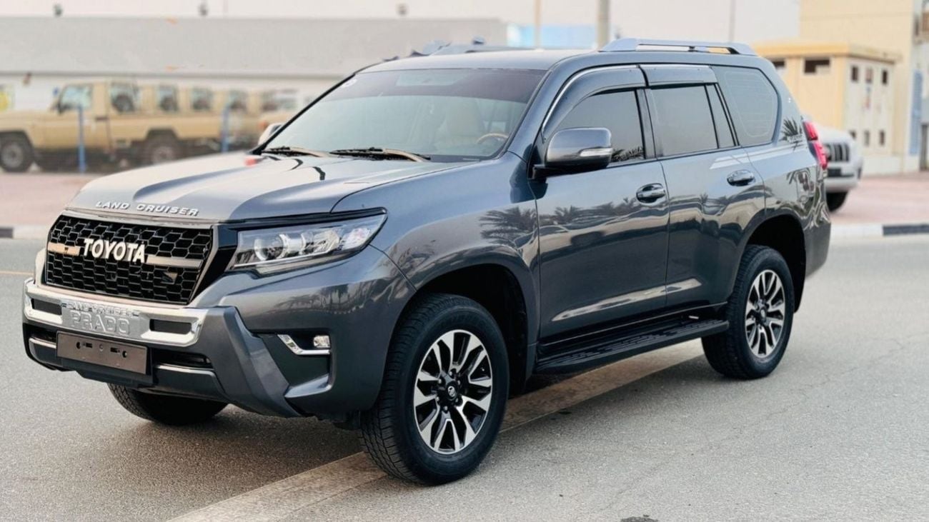 Toyota Prado MODIFIED TO 2023 MODEL WITH GR STYLE FRONT GRILL | PREMIUM BEIGE INTERIOR | 2010 | LHD | 2.7L PETROL