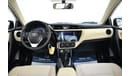 Toyota Corolla 1.6L SE 2017 GCC SPECS WITH DEALER WARRANTY