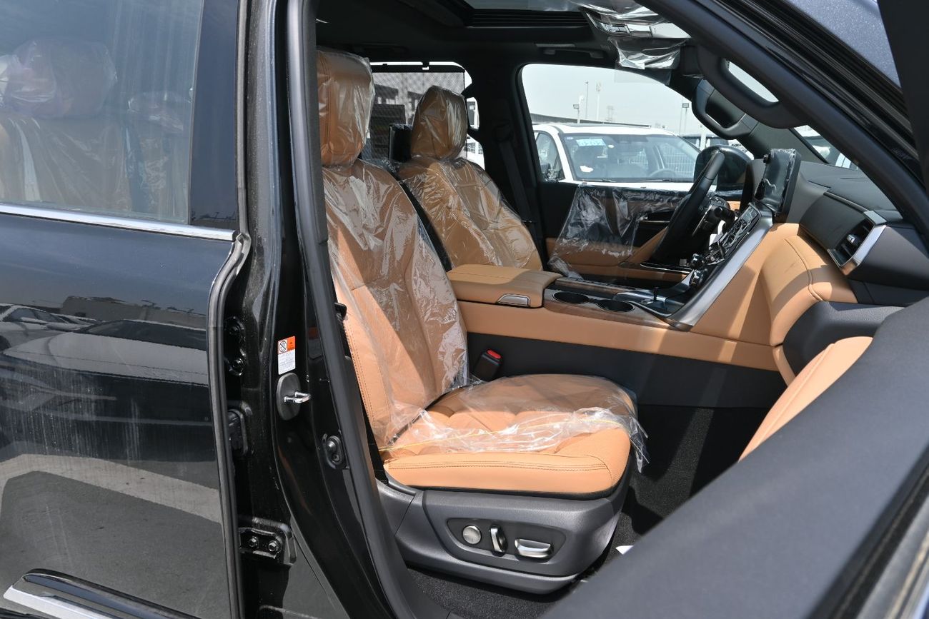 Lexus LX700h SIGNATURE 3.5L Twin-Turbo + Hybrid V6, Model 2026, Color Black inside Tan