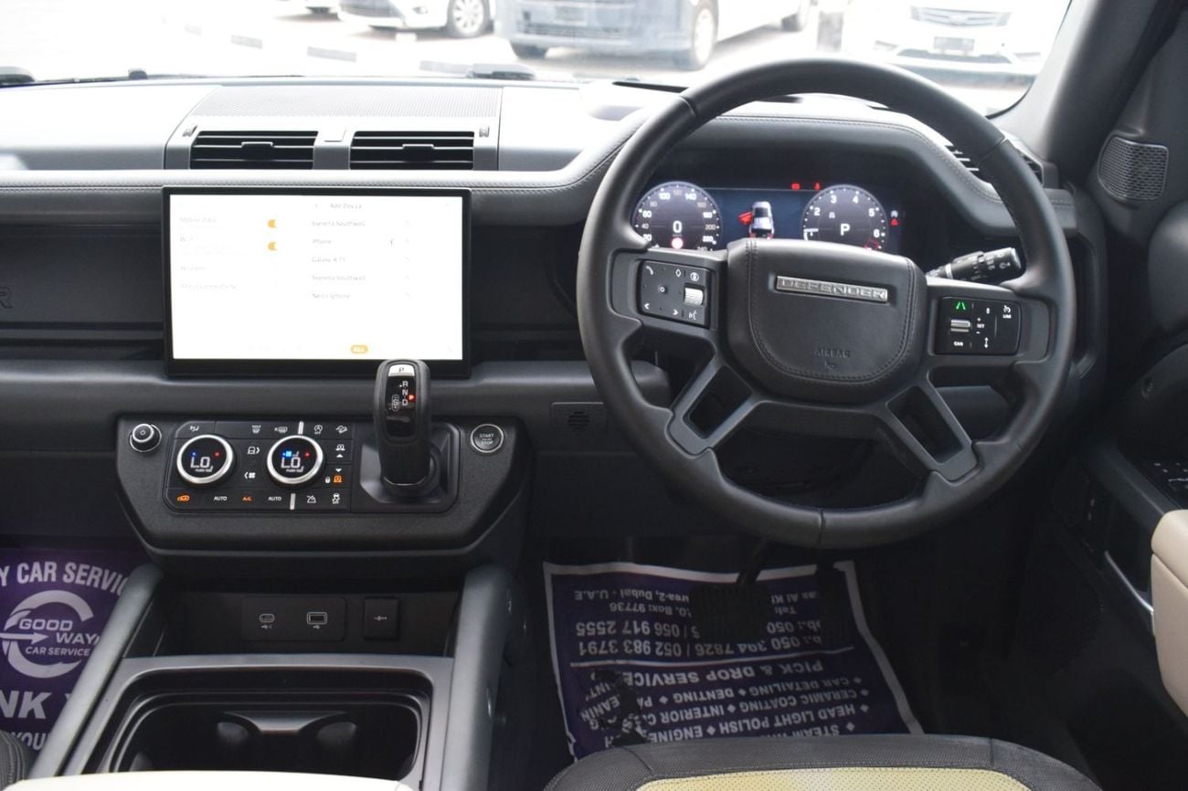 Land Rover Defender 2024Model 3.0 Diesel Engine full option Colour Grey push start Transmission Automatic Interior Black