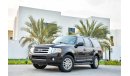 Ford Expedition - GCC - Only AED 926 Per Month! - 0% DP