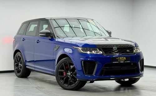 لاند روفر رينج روفر سبورت SVR 5.0L (575 HP) AWD 2021 Range Rover Sport SVR, 2026 RR Warranty, Fully Loaded, Excellent Conditio