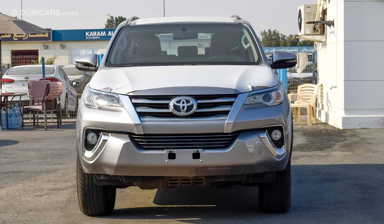 Toyota Fortuner GX 2.7 L 2020 MODEL GREY/SILVER SUV 4 CYLINDER AUTO TRANSMISSION PETROL ONLY FOR EXPORT